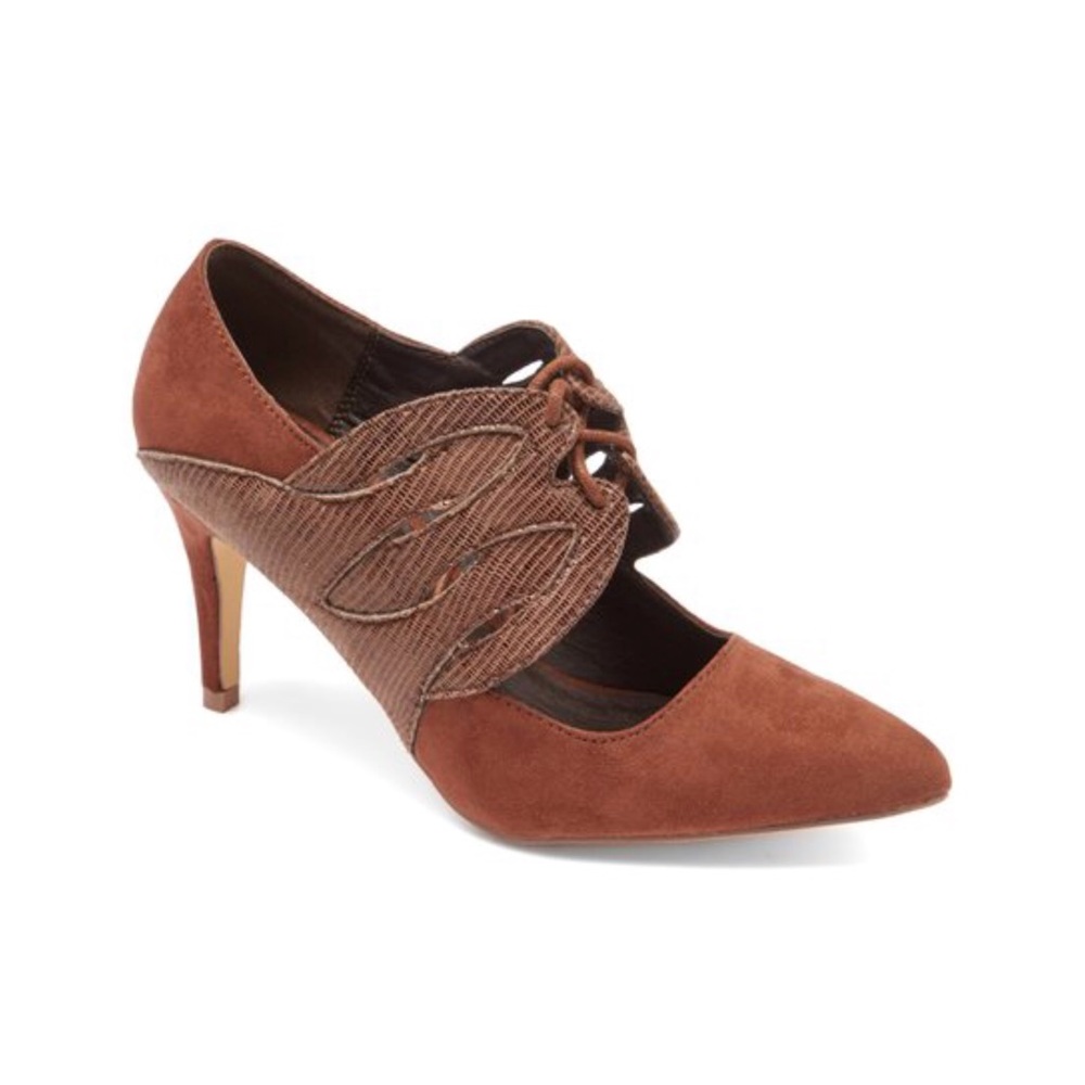 Dolce Nome Cognac Villa Pumps